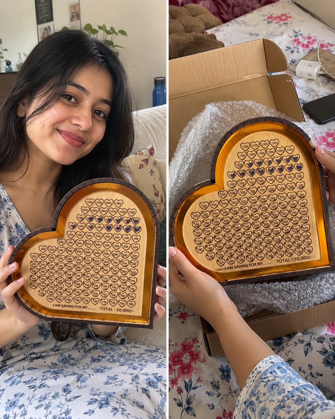 Love Shape ৫০ হাজার টাকা সঞ্চয় ব্যাংক - Image 3